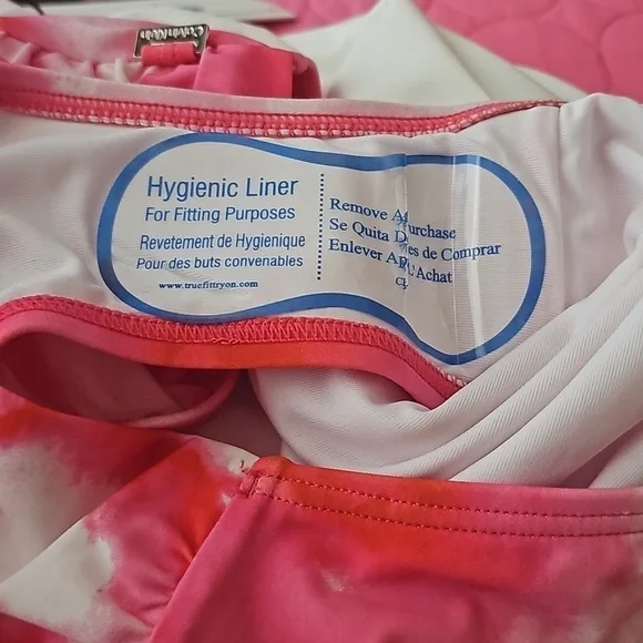 Calvin Klein High Waist Pleated Bikini Swim Bottoms - Picture 5 of 6